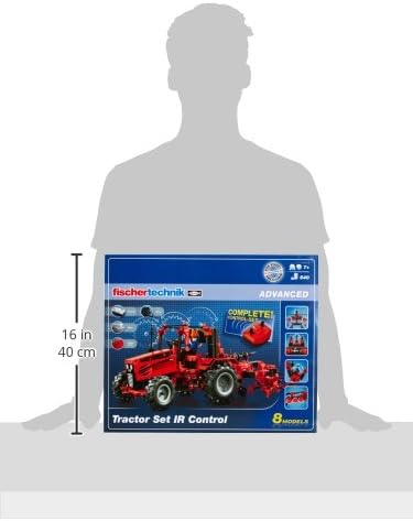 fischertechnik Tractor Set IR Control Konstruktionsbaukasten - ferngesteuerter Tractor zum selbst ko
