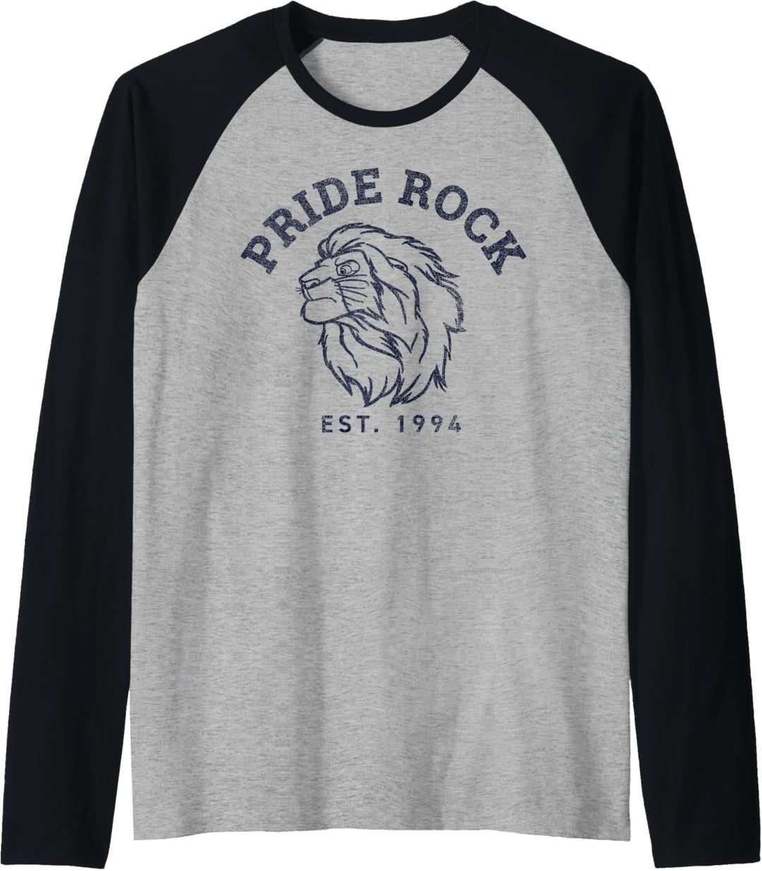 Disney The Lion King Simba Pride Rock Est. 1994 Sketch Raglan