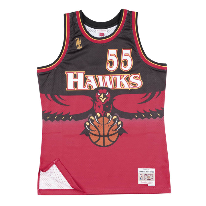 Mitchell & Ness NBA Atlanta Hawks Dikembe Mutombo Trikot Herren M Rot, M Rot