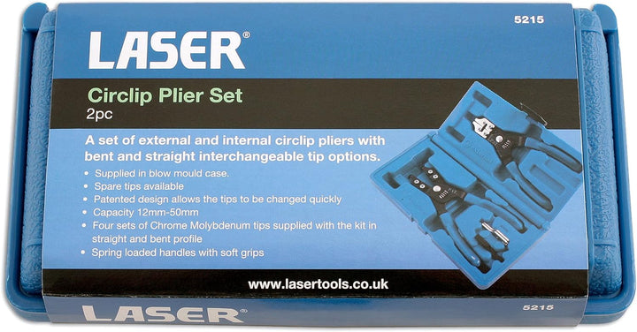 Laser 5215 Sicherungszangen-Set, 2-teilig