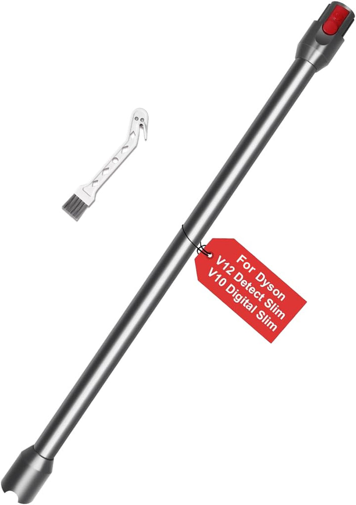 Verlängerungsrohr für Dyson V12 Detect Slim / V10 Digital Slim Stabstaubsauger, 74cm/29in Aluminium
