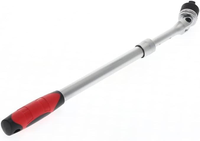 GEDORE red Gelenk-Teleskopknarre, Umschaltbar, Um 180° schwenkbarer Knarrenkopf, 1/2 Zoll, Ergonomis
