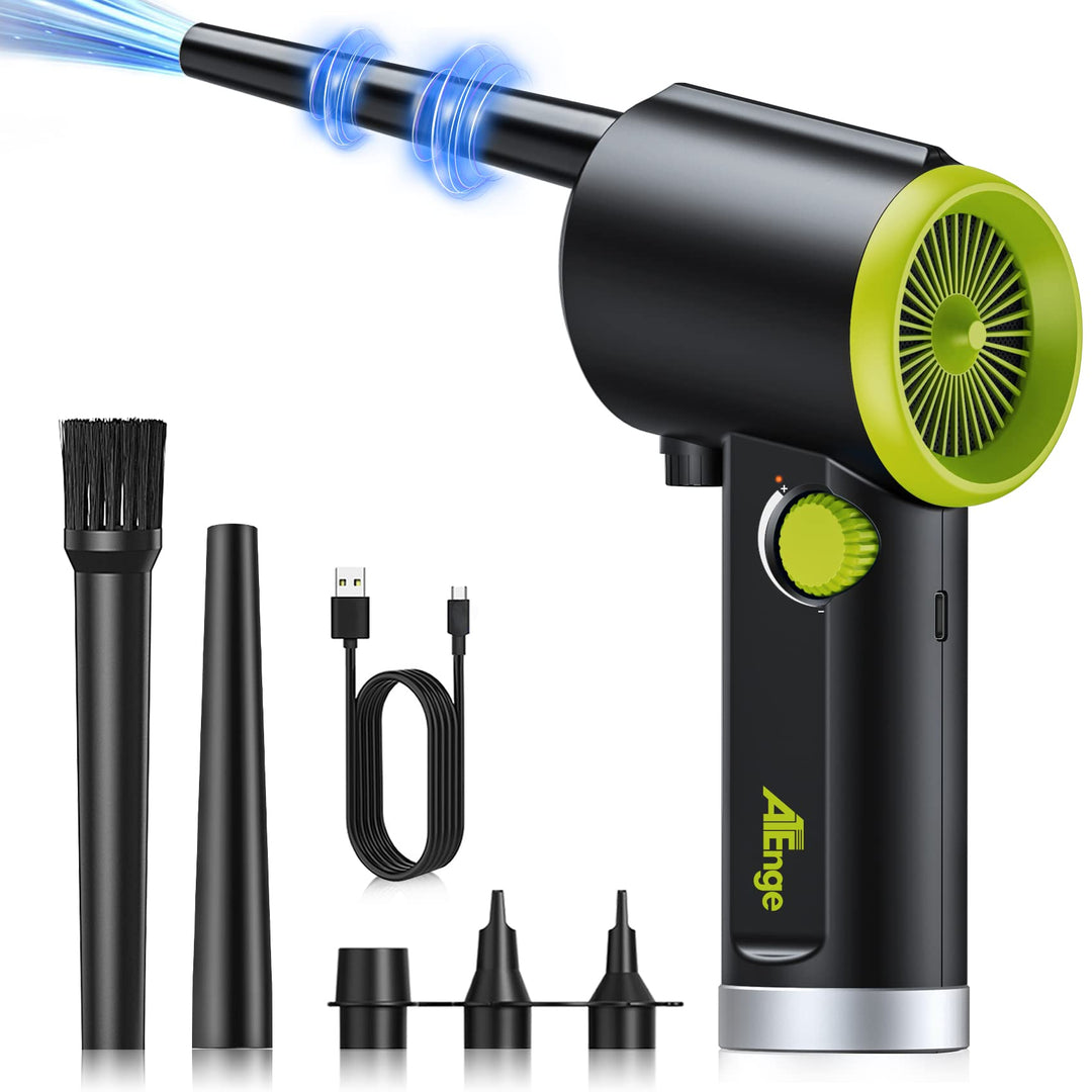 Elektrische Staubgebläse, Air Duster, 41000 RPM PC Reinigungsset, Handheld Schnurloser Luftstaub, Tr