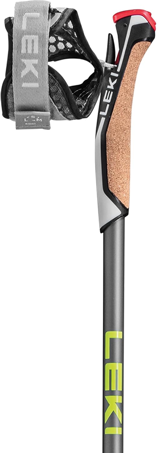LEKI Passion Stöcke 90-130cm black-silvergray-neonyellow, 90-130cm black-silvergray-neonyellow