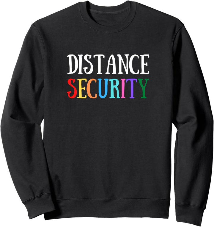 Lustige Entfernung Sicherheit Halloween Geburtstag Kostüm Sweatshirt