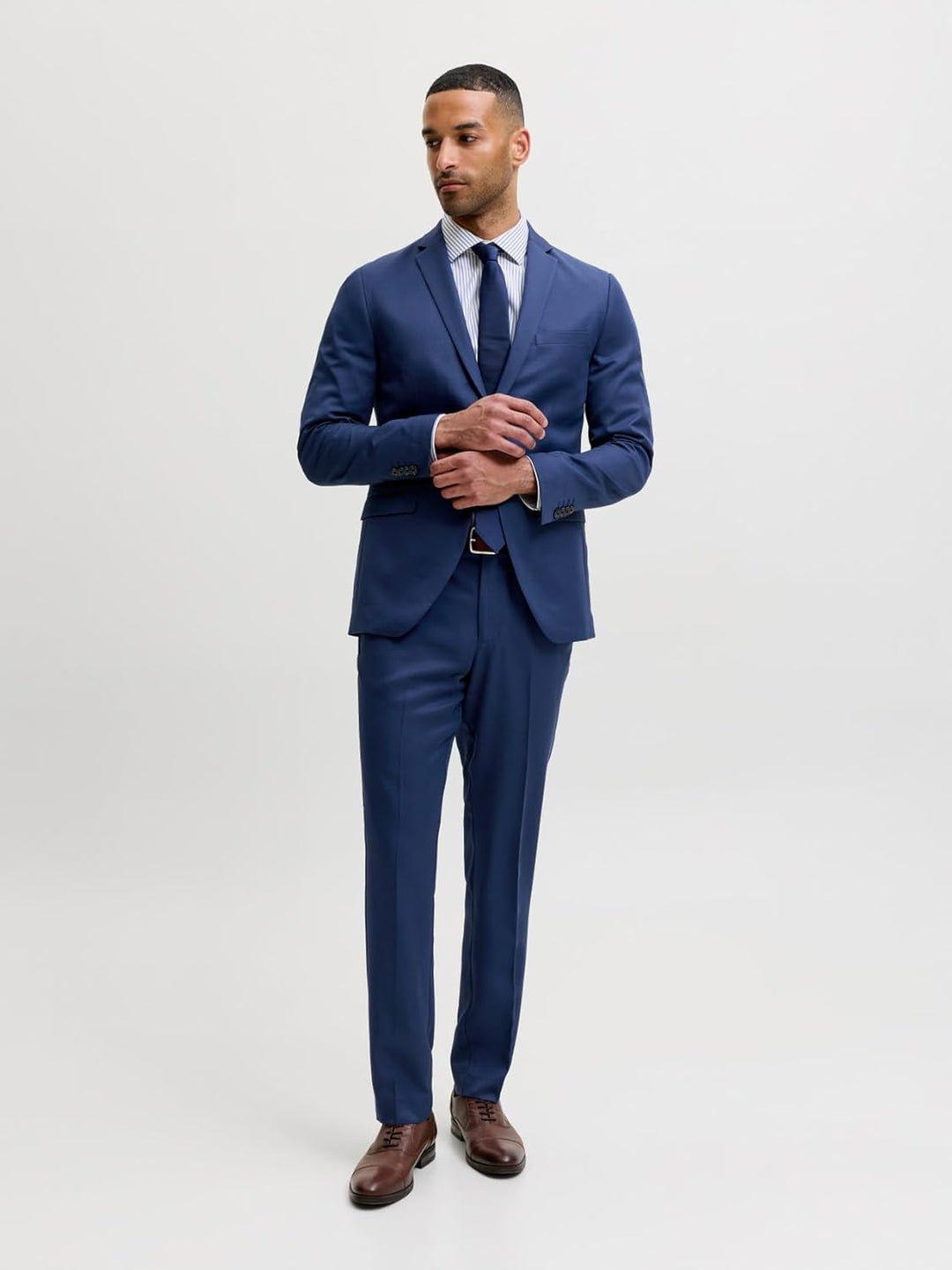 JACK & JONES Herren Jprcosta Suit Anzug 48 Medieval Blue/Fit:super Slim Fit, 48 Medieval Blue/Fit:su