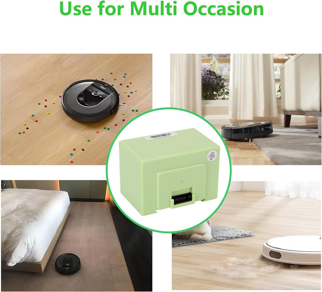 4000mah Lithium-Ionen Ersatzakku für i Robot Roomba e und i Serie i7/i7+ i4/i4+ i3/i3+ e5 e6 i7158 i