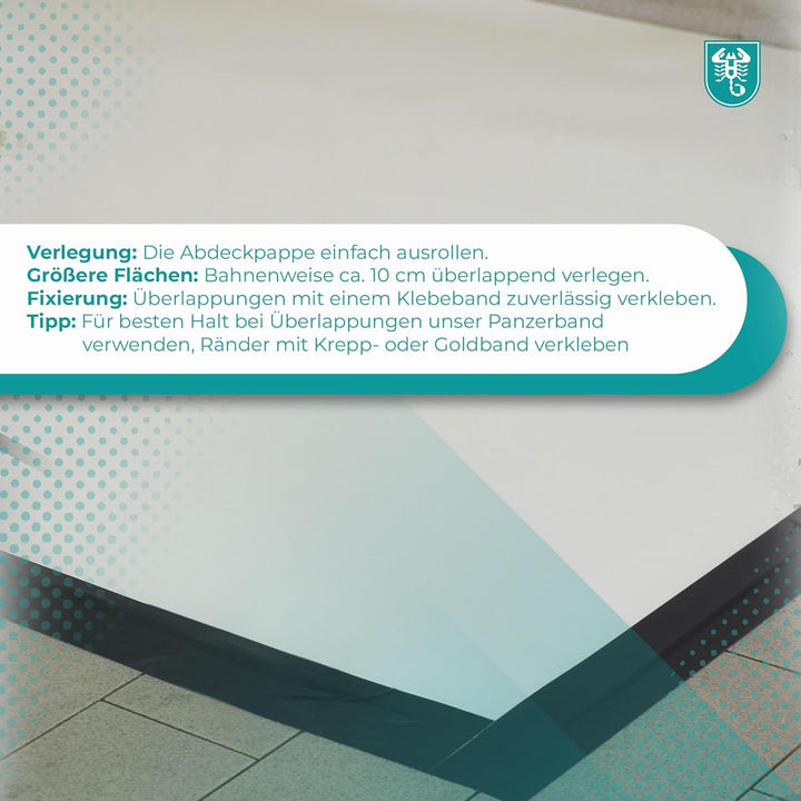 Milchtütenpapier Abdeckpappe Pappe Milchkarton 220 g/m² hochwertig ca. 0,95 m Br. weiss 55 m²