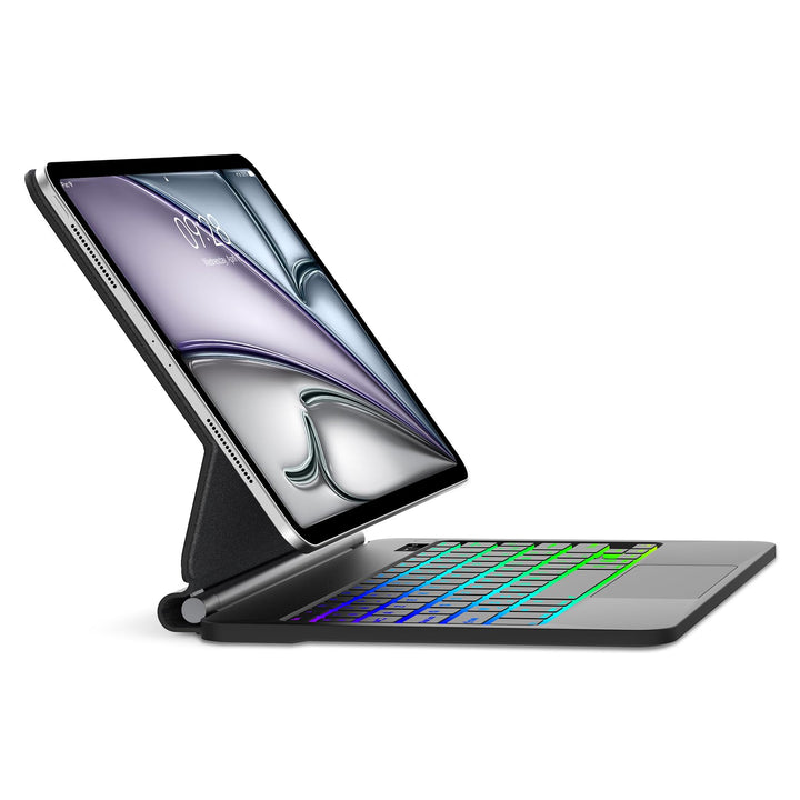 Tastatur Hülle für Air 11 Zoll (M3/M2) 2025/2024, iPad Air 6/5/4, QWERTZ Deutsches Magnetischer Stän