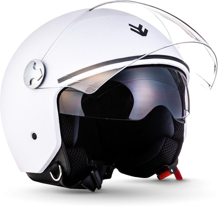 ARMOR HELMETS® AV-63 „Fun Matt Black“ · Jet-Helm · Motorrad-Helm Roller-Helm Scooter-Helm Moped Mofa