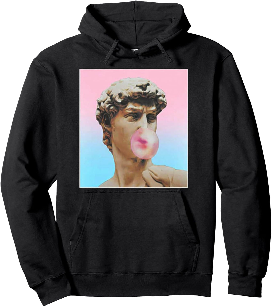David Michelangelo rote Blase Pullover Hoodie