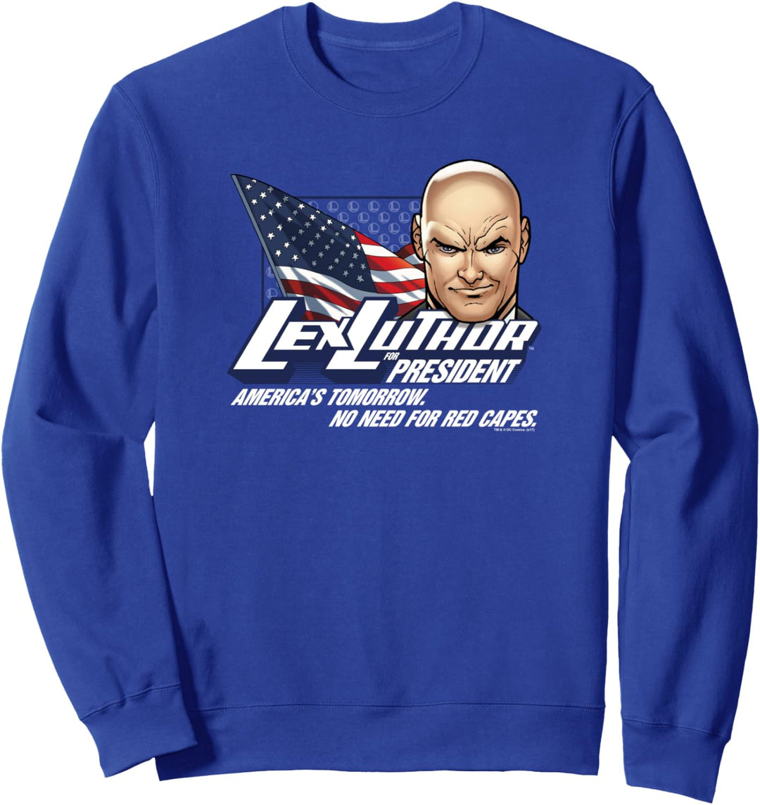 Superman Lex Luthor for President Sweatshirt