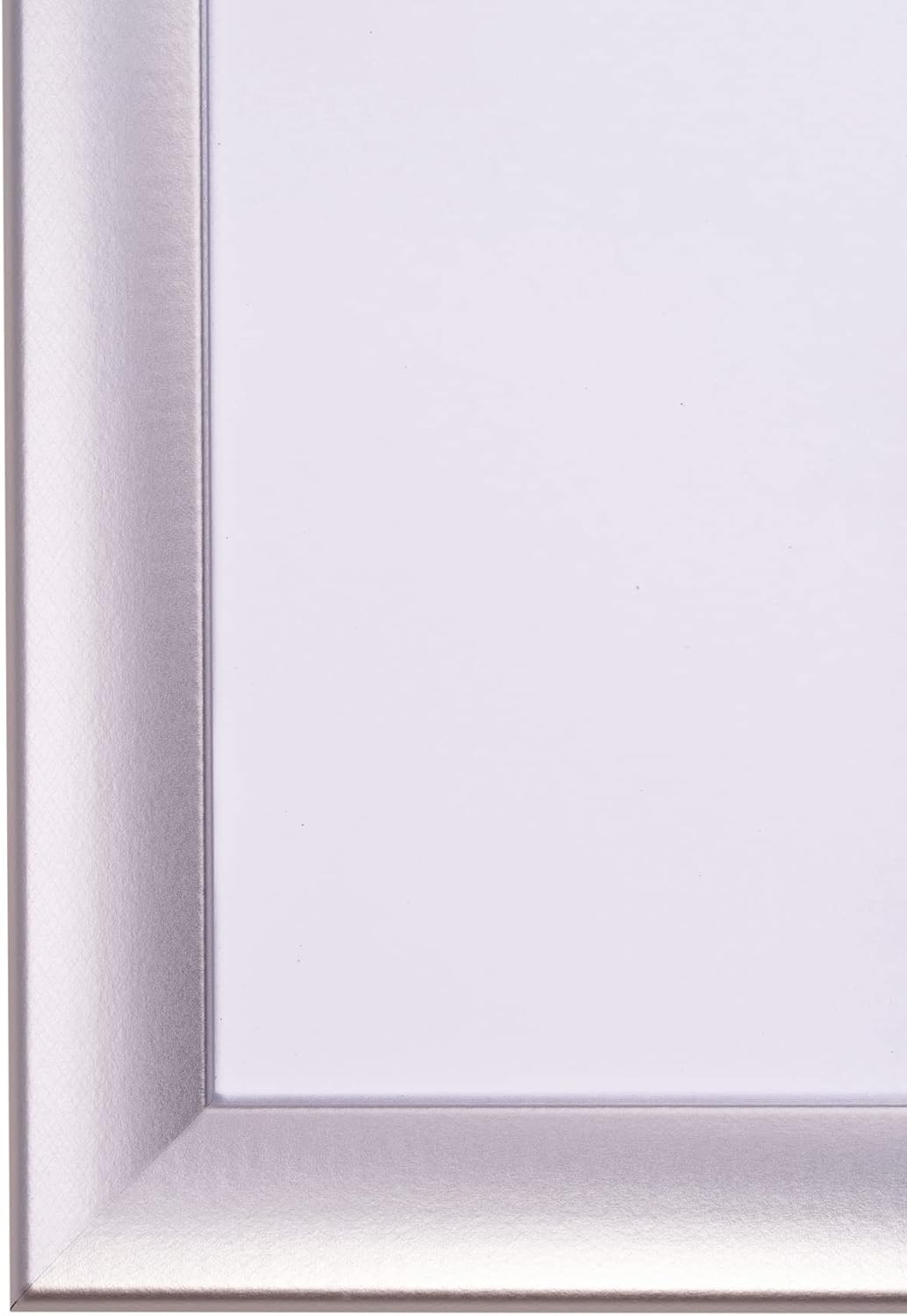 Rahmendesign24 Posterrahmen Fiona 50x50 Alu geschliffen Fotorahmen, Wechselrahmen, Bilderrahmen