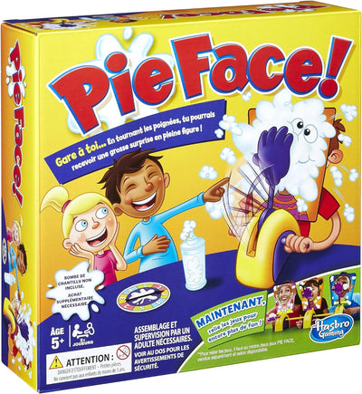 Hasbro – Brettspiele – Pie Face (Tortengesicht)