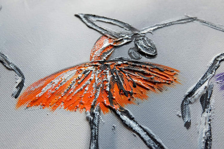 Monica Mirafiori I 100% HANDGEMALT I Gemälde Dancing 100x50cm | Gemälde Handgemalt | Acrylgemälde |
