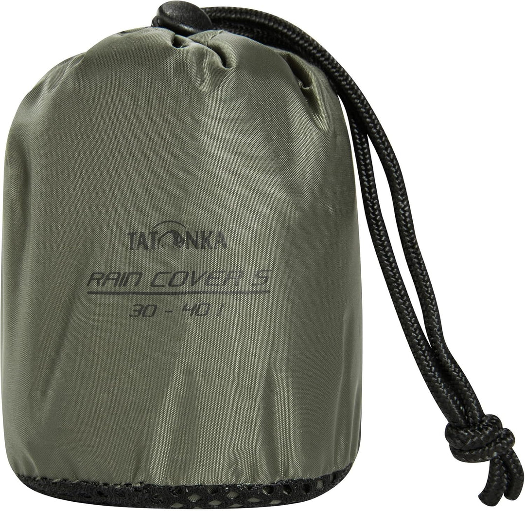 Tatonka Unisex Rain Cover 30-40 Regenhülle (1er Pack) 30 - 40 l Stone Grey Olive, 30 - 40 l Stone Gr