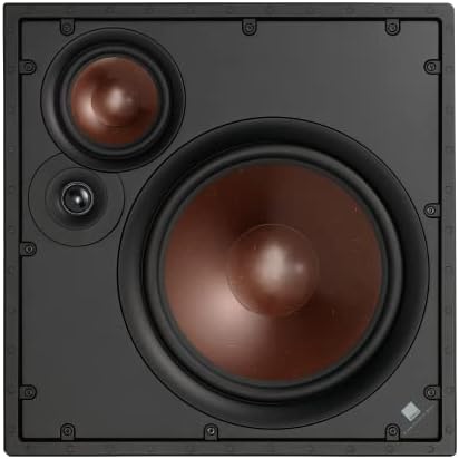 DALI Phantom H-120 Wandeinbaulautsprecher – 12" Einbaulautsprecher mit kraftvollem Bass, HiFi-Techno