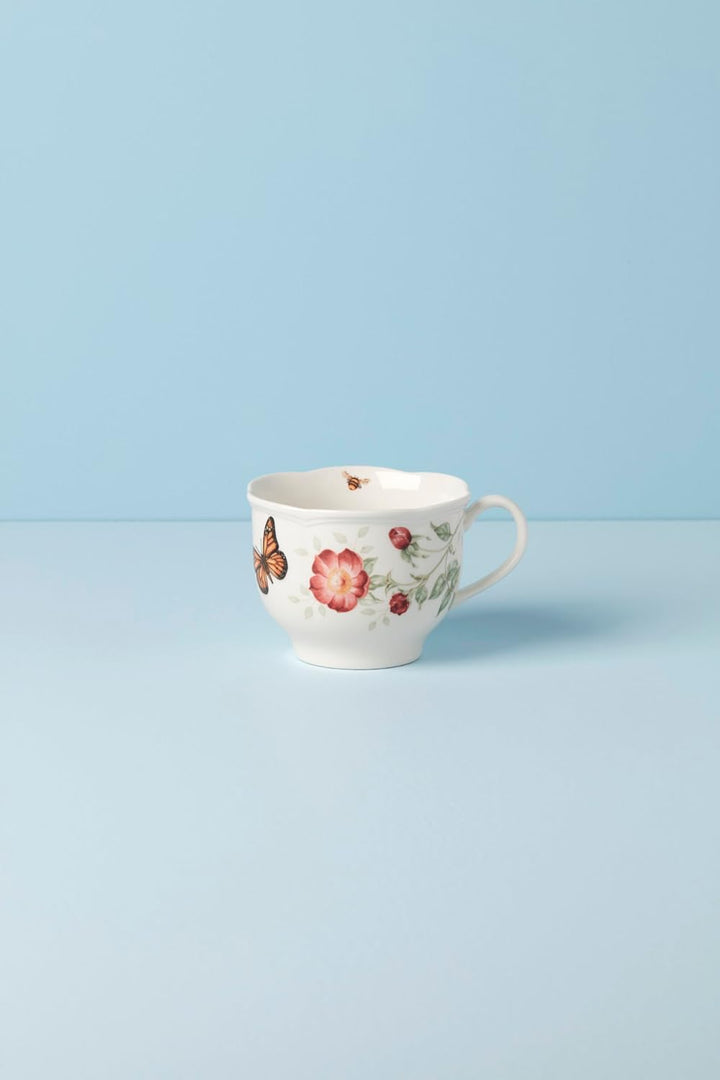 Lenox Butterfly Meadow Latte-Tassen-Set, 1,30, mehrfarbig, 2-teilig Latte-Tassen, 2er-Set, Latte-Tas