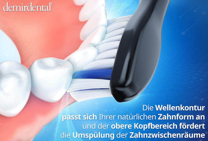 8er demirdental Ersatzbürsten passend für Philips Sonicare, Extra Soft Aufsätze &amp; Aufsteckbürsten, e
