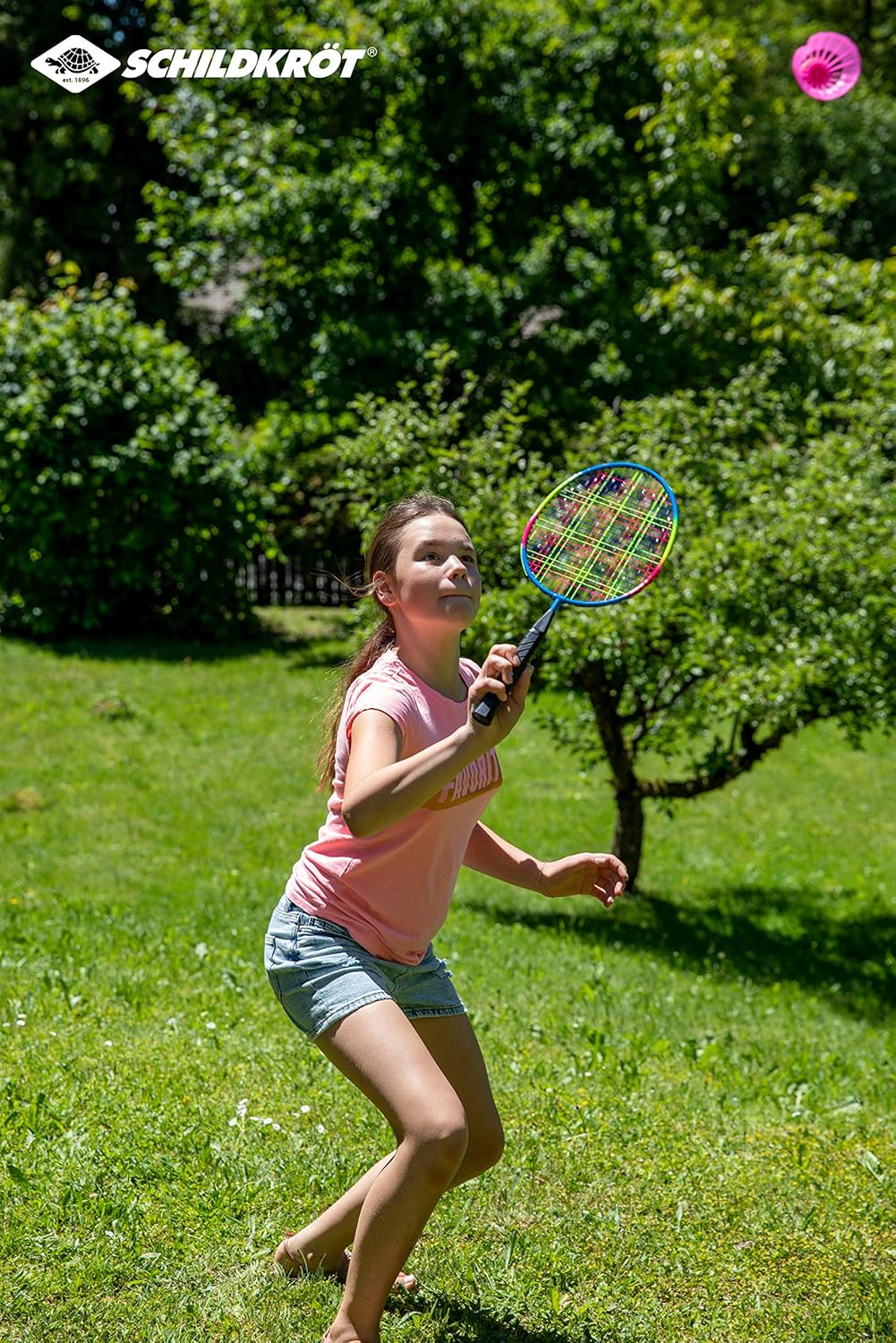 Talbot Torro Unisex Talbot-torro Badminton-Set Family & Schildköt Kinder Federball Set Junior, 2 ver