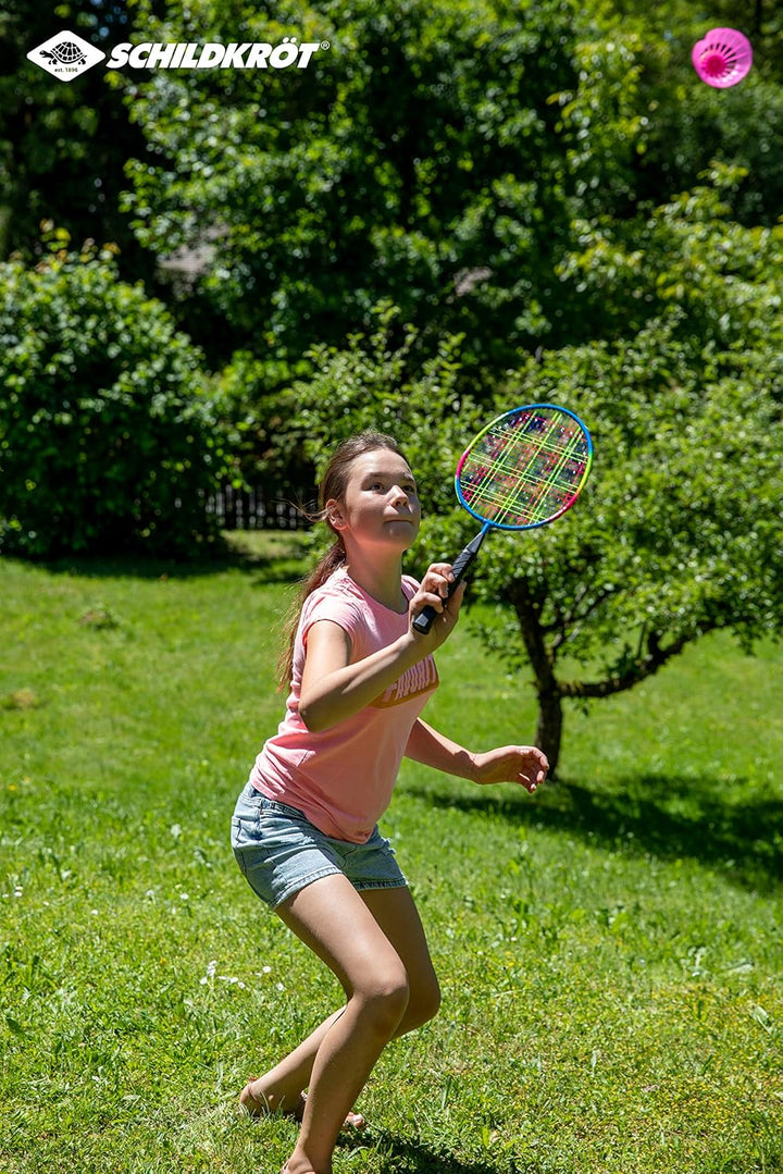 Talbot Torro Unisex Talbot-torro Badminton-Set Family & Schildköt Kinder Federball Set Junior, 2 ver