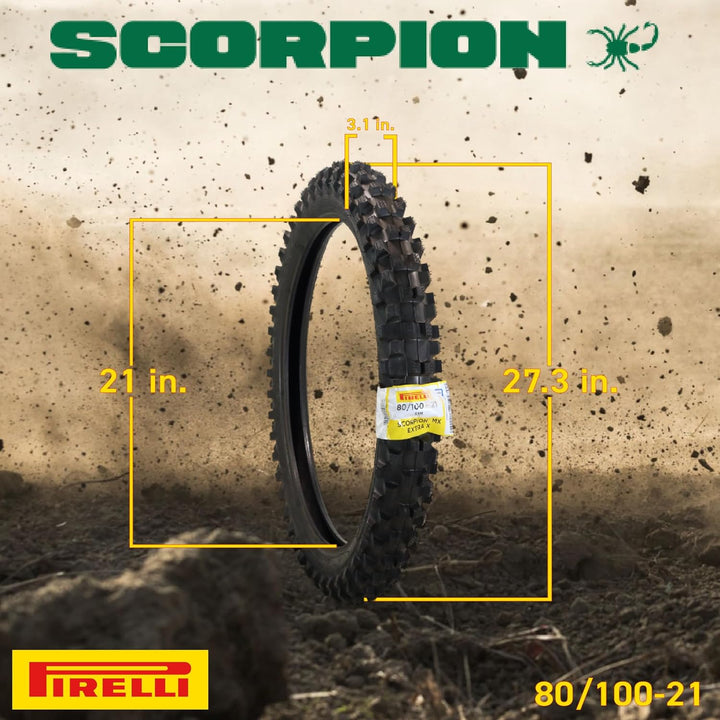 Pirelli 2133700-80/100/R21 51M - E/C/73dB - Sommerreifen