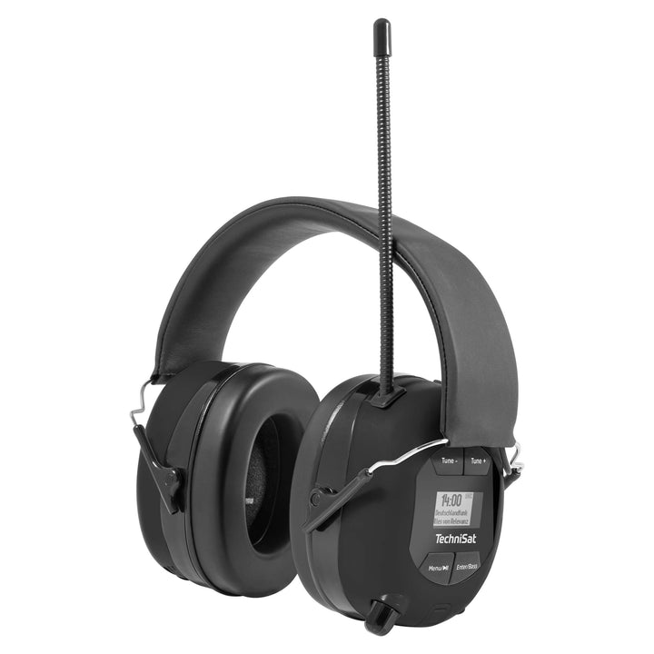 TechniSat STEREOMAN DAB+ OD – kabelloser Stereo DAB+/FM Bluetooth-Kopfhörer (DAB+/UKW Radioempfang,