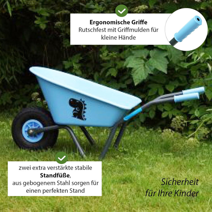Kinderschubkarre Schiebkarre Metallschubkarre Gartenkarre Diverse Motive Lokomotive Feuerwehr Prinze