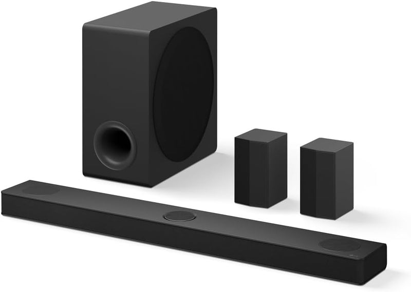 LG DS80TR 5.1.3 Dolby Atmos Soundbar (580W) mit kabellosem Subwoofer & Rücklautsprechern (Wow Cast,