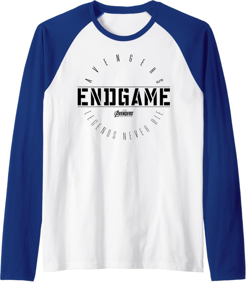 Marvel Avengers Endgame Circle Logo Raglan