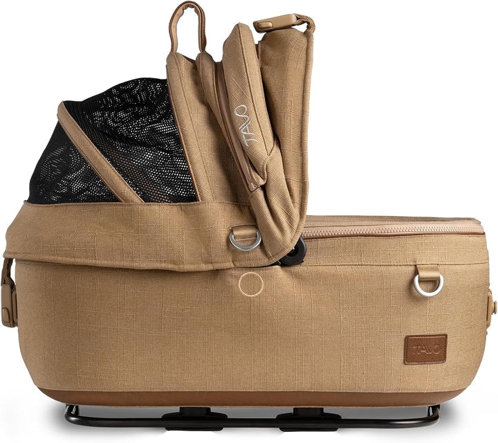 Tavo Maeve Small Flex‑Griff Haustier‑Autositz mit ISOFIX‑Bodenplatte, 2 Matratzenauflagen, Geeignet