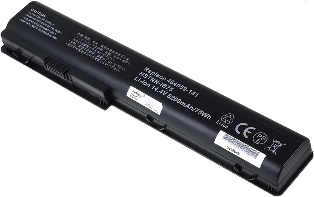 Akku für HP Pavilion dv8-1050es, 14,4V, Li-Ion