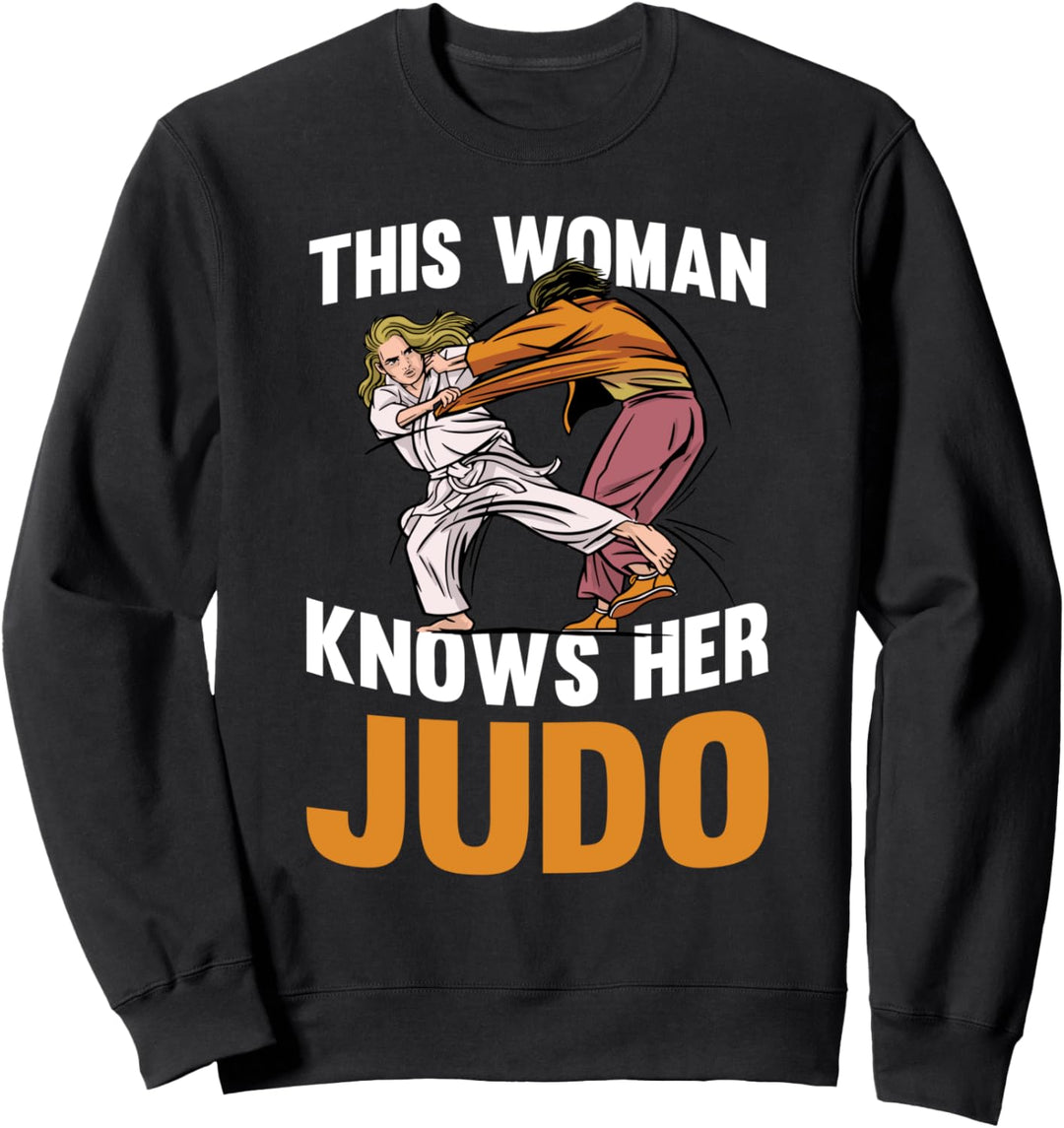 Judo Kämpfer Kampfsport - Judoka Sweatshirt