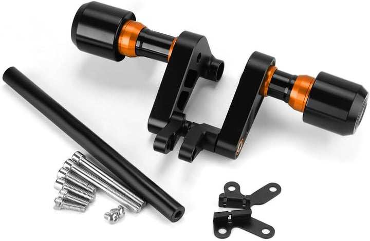 Modeer Motorrad Sturzpads Kompatibel mit DUKE 790/890 Duke/R 2018-2025 Rahmen Slider Sturzschutz duk