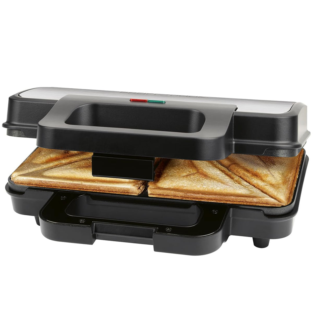 ProfiCook® Sandwichmaker | extra grosse Sandwichplatten für XXL-Toastscheiben | Antihaftbeschichtung