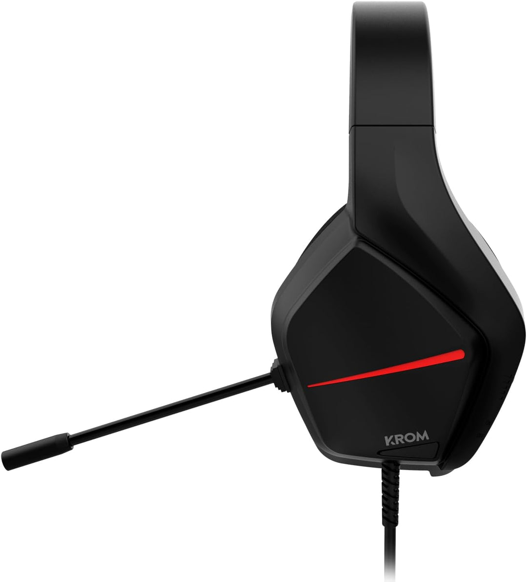KROM KOPA Move – Stereo-Gaming-Headset mit 50-mm-Treibern, omnidirektionalem Mikrofon, Lautstärke- &
