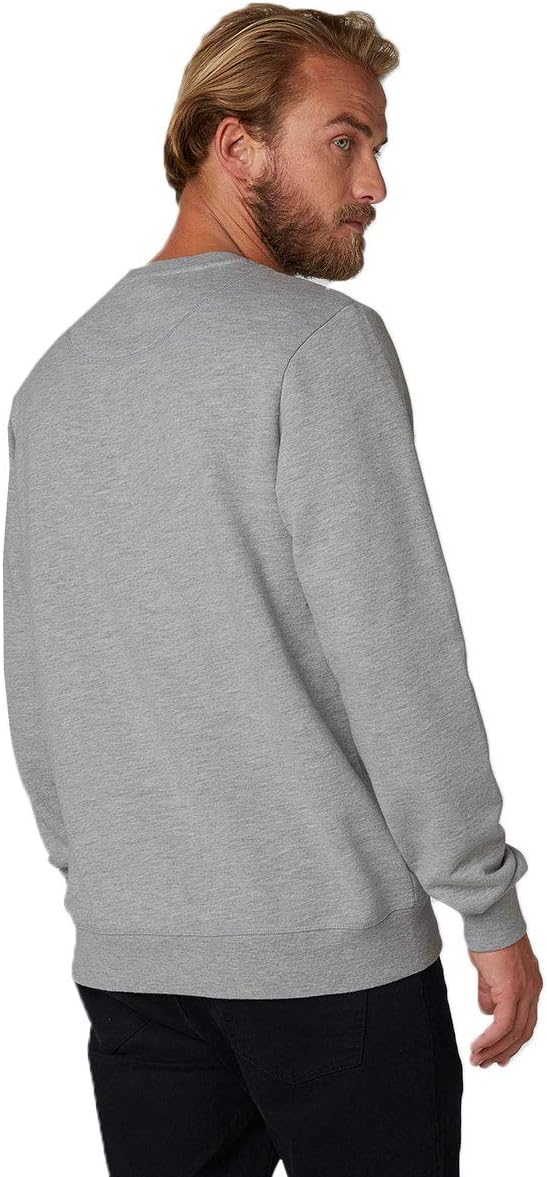 Helly Hansen Herren HH Logo Crew Pullover 950 Grey Melange S, 950 Grey Melange S
