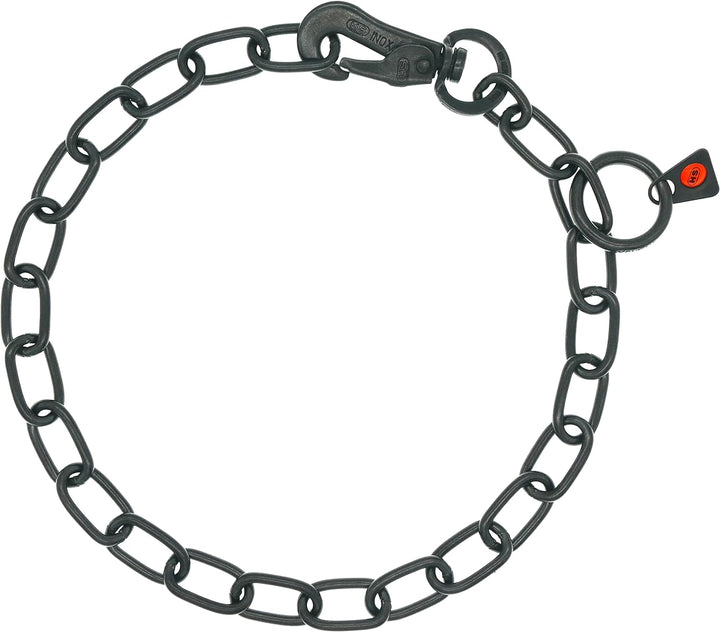Sprenger Hundehalskette mit Sprenger Haken aus Edelstahl rostfrei 3 mm I Grösse individuell einstell