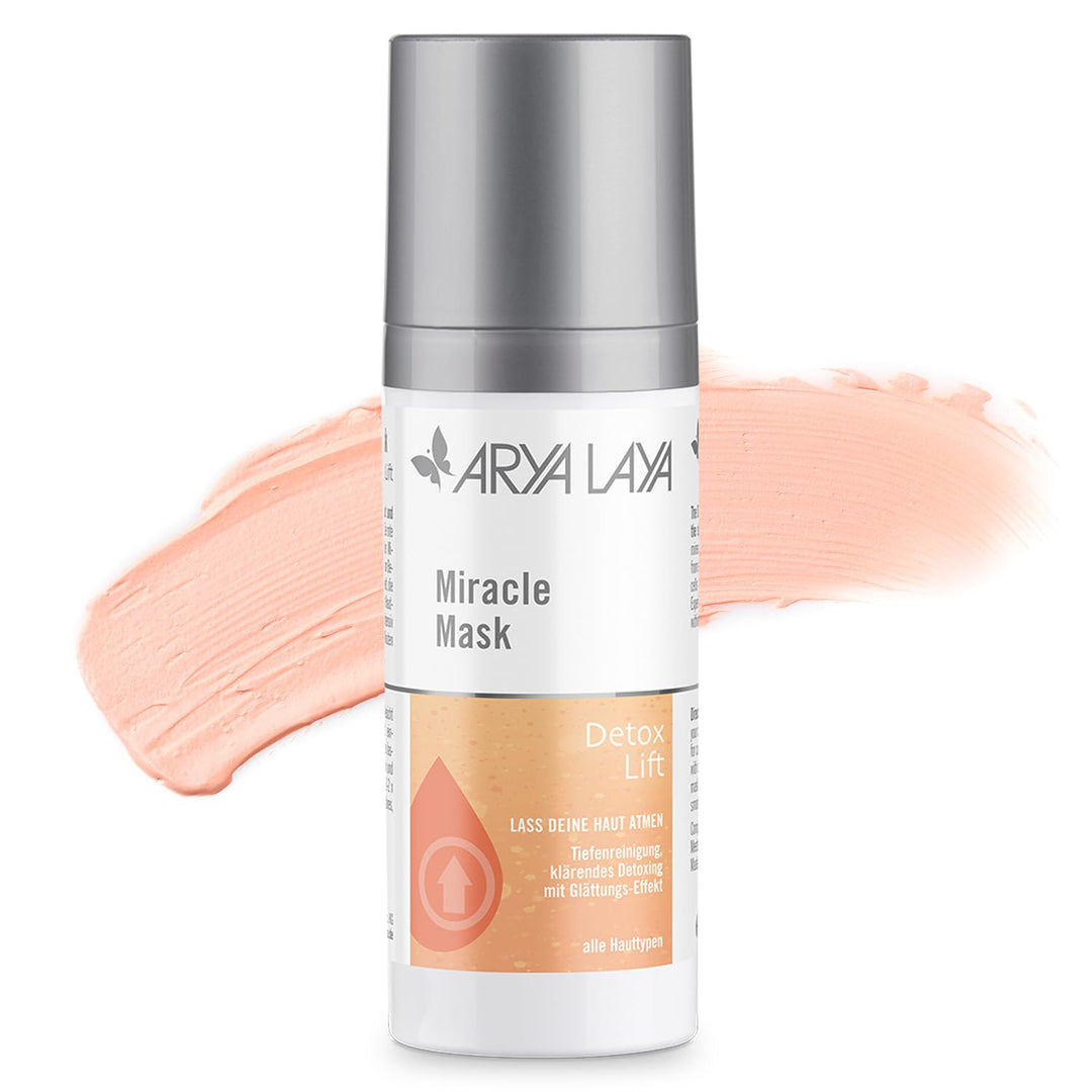 ARYA LAYA Miracle Mask Detox Lift, 50 ml: Gesichtsmaske zur Tiefenreinigung, klärendes Detoxing mit