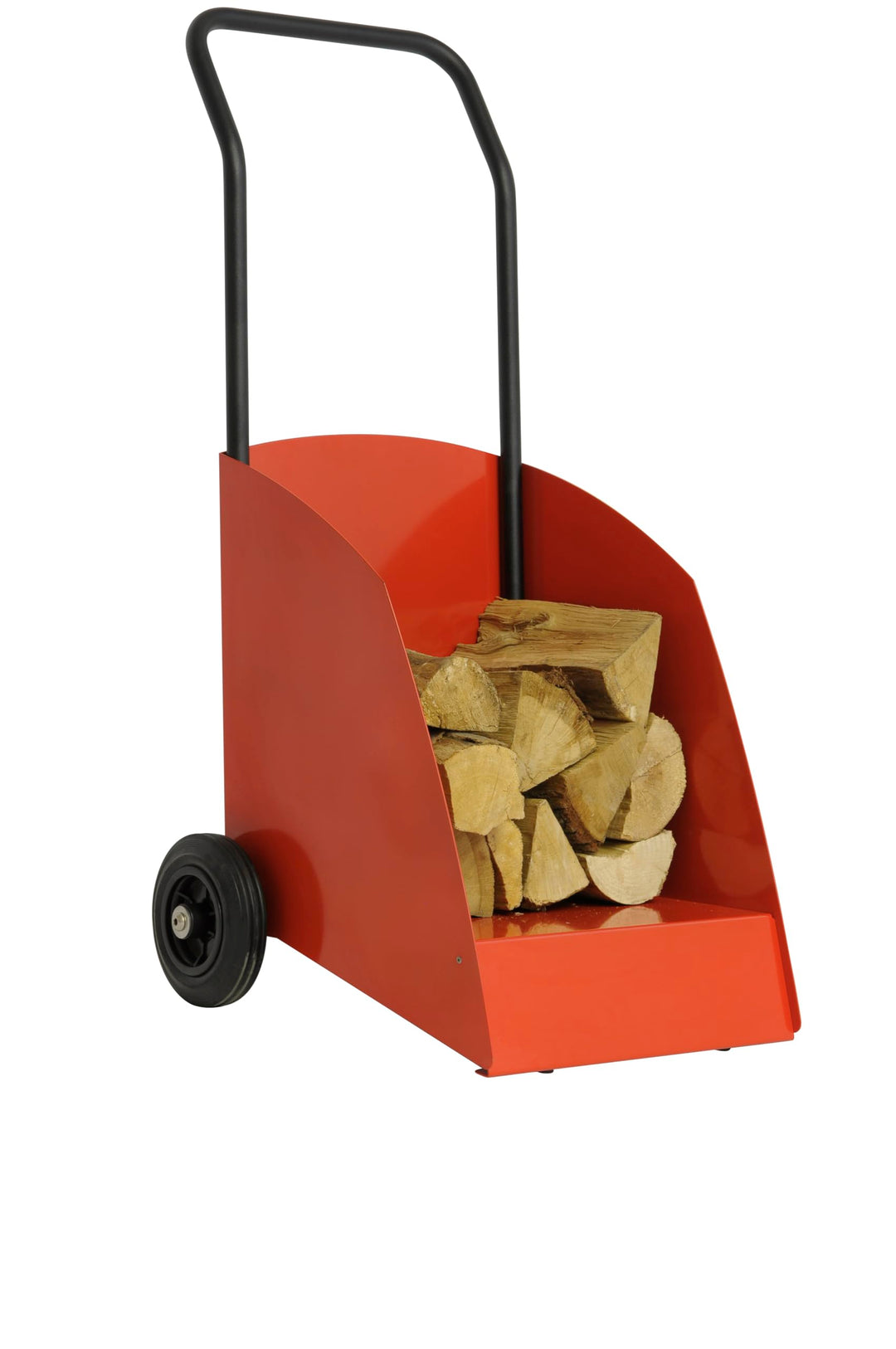 Max Knobloch Kaminholzwagen KNWOODY verkehrsrot 50 Liter, Verkehrsrot