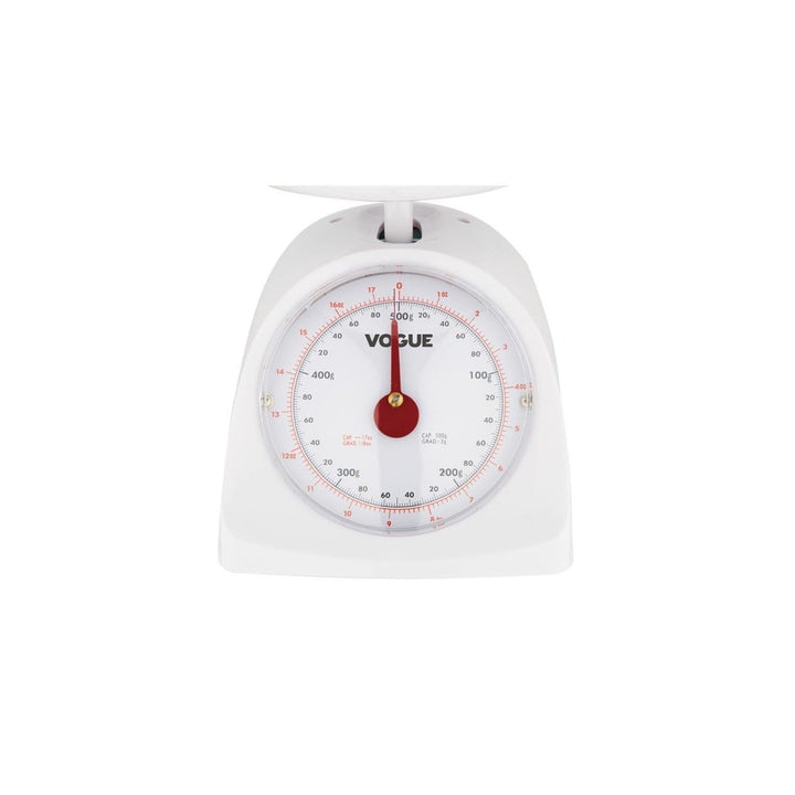 Vogue 13340 Präzisions-Küchenwaage - 0,5 kg / 1,1 lb - Grad. 2g,/1/8oz