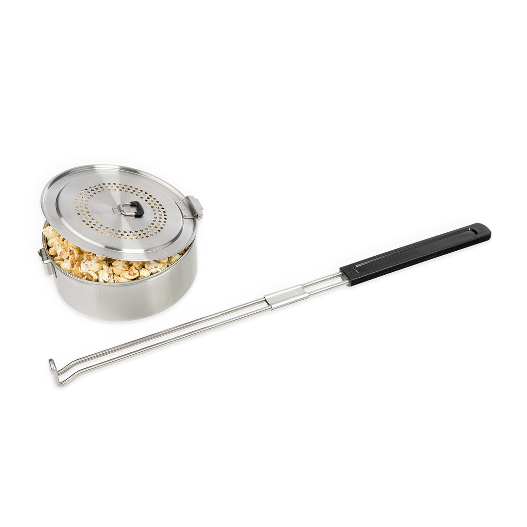 Solo Stove Lagerfeuer Popcorn Maker Edelstahl Popcorn Popper Feuerschale Zubehör 3 Quart Kapazität H
