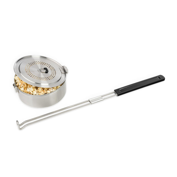 Solo Stove Lagerfeuer Popcorn Maker Edelstahl Popcorn Popper Feuerschale Zubehör 3 Quart Kapazität H