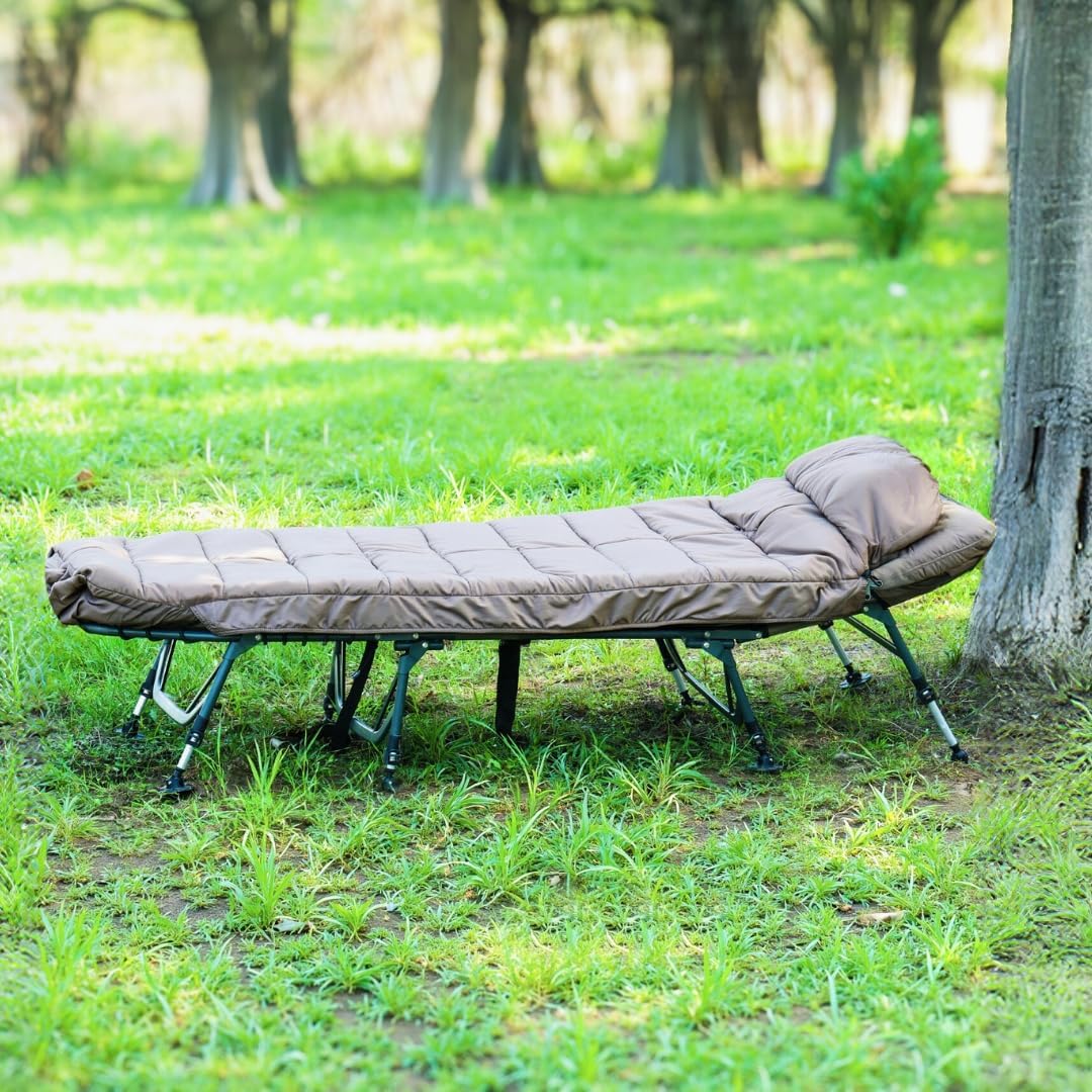 Winter Schlafsack fürs Angeln extra breit Temperatur Karpfenliegen - Aussenschlafsack mit “Wärme-Sto