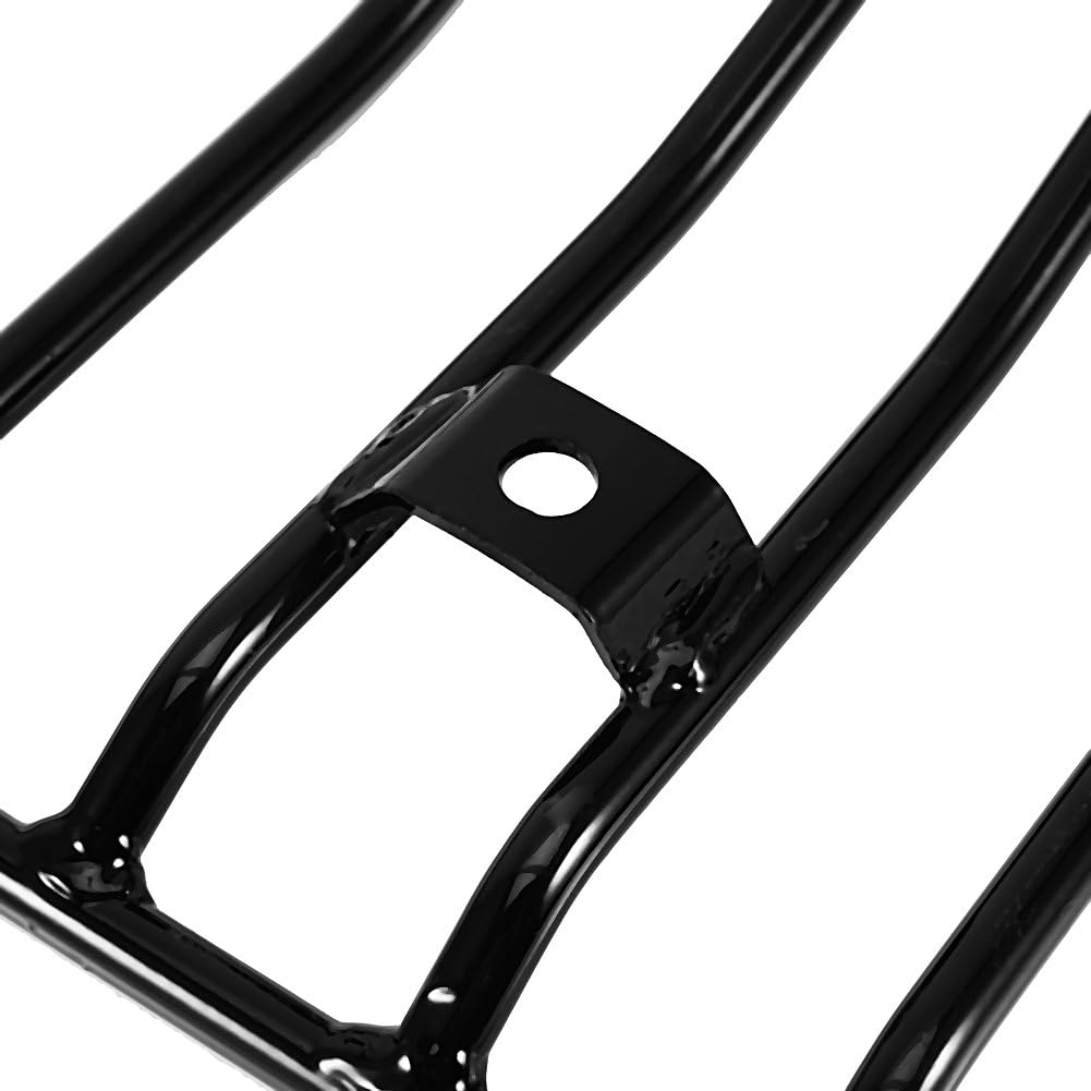 Motorrad Gepäckträger, Qiilu Motorradgepäckträger, Solo Sitz Hhinten Gepäckträger für Harley Sportst