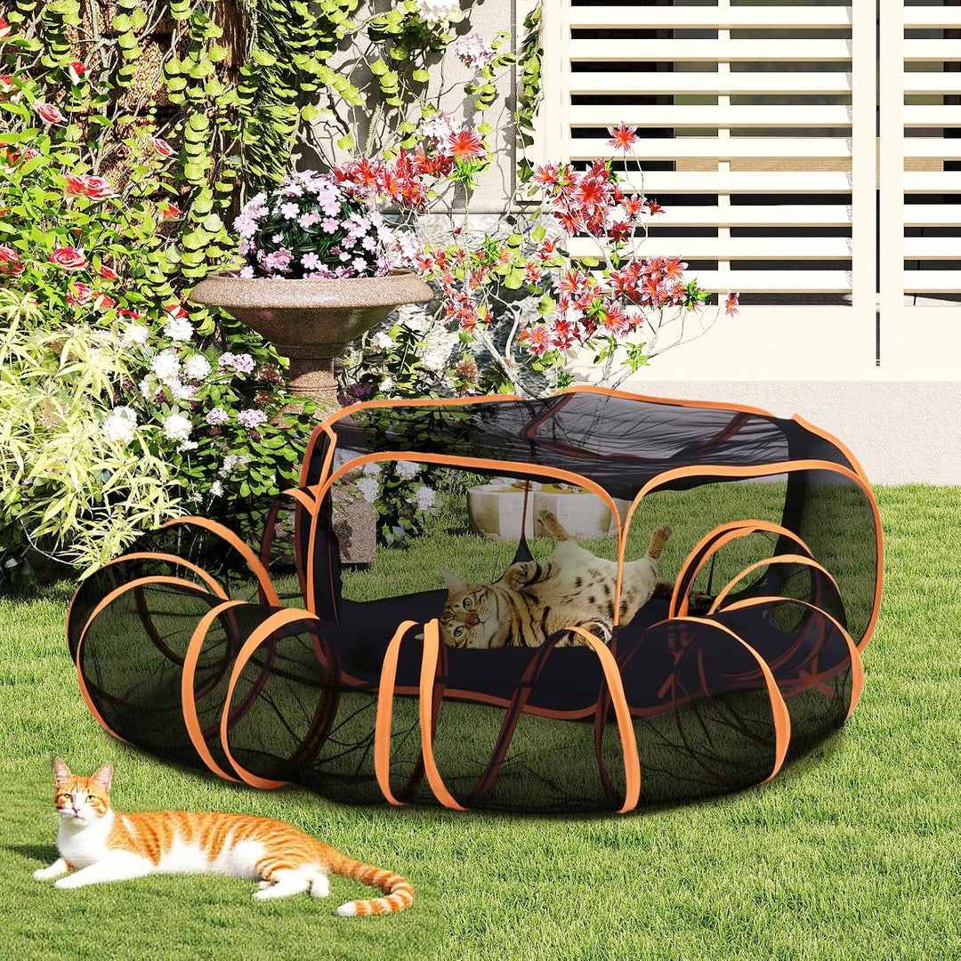 Katzengehege Outdoor, Tragbare Katzenzelte für Draussen, Outdoor Katzengehege für Indoor Katzen, Atm
