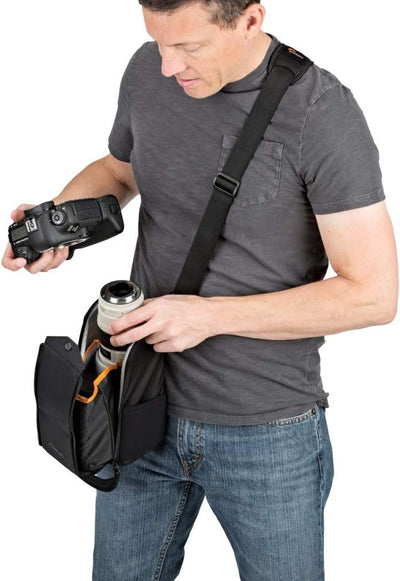Lowepro LP37178 ProTactic Lens Exchange 200 AW - Black, ProTactic Lens Exchange 200 AW