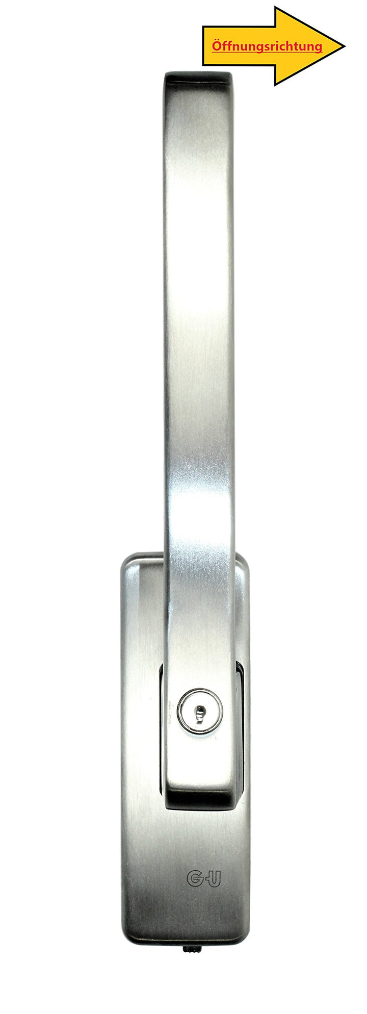 SN-TEC GU Schiebetür PSK Drehgriff abschliessbar DIRIGENT 966/976, 34225 oder auch 30251, DIN Links