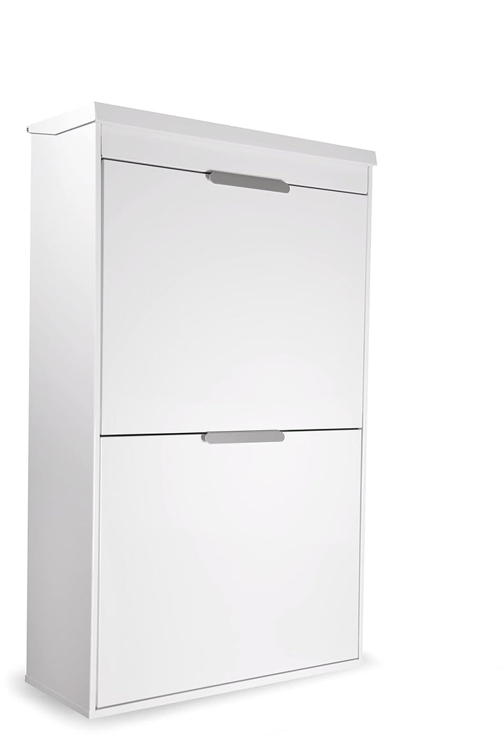 ARREGUI Ecoclas Plus CR621-E Recycling Abfalleimer/Mülleimer aus Stahl mit Aufbewahrungsbox mit Deck