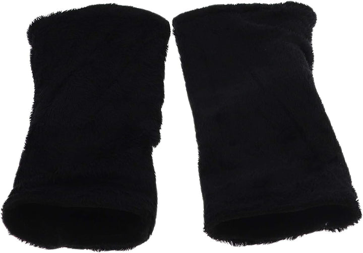 Kunst und Magie Samt Armstulpen Wendbare Stulpen Handwärmer 2in1